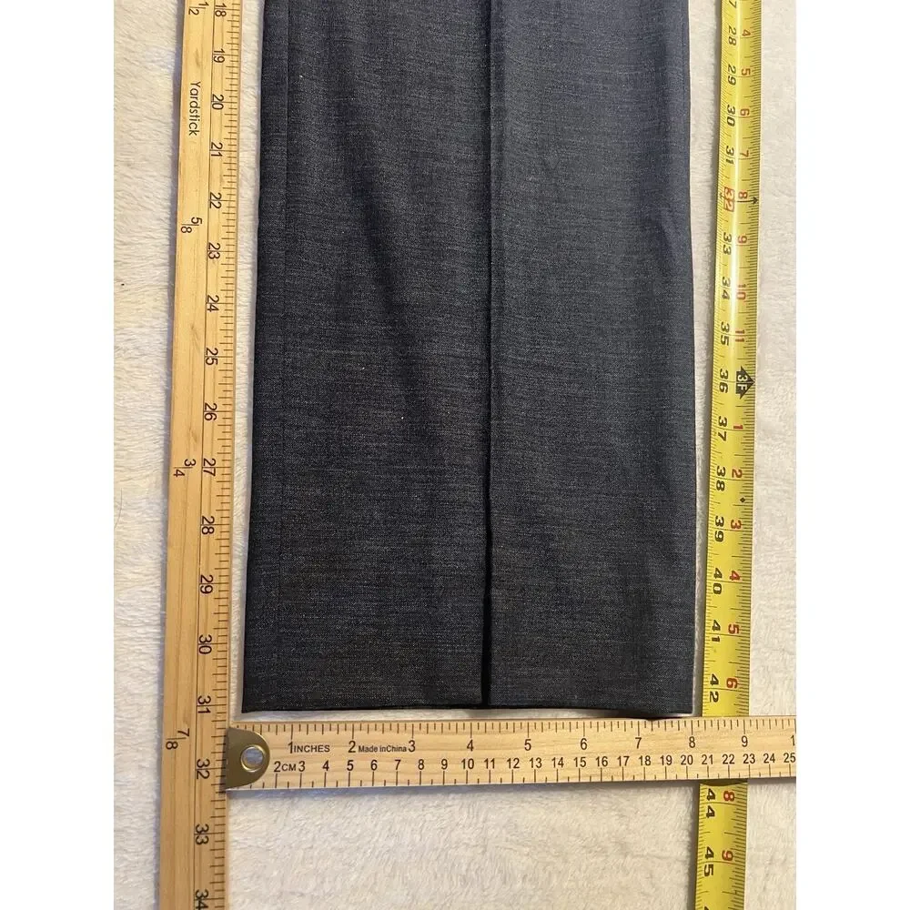 BR Banana Republic Marlane 40L 35x31 Slim Slate Blue Suit Wool Cotton
